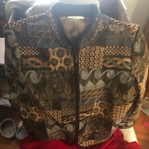 Dress barn multi color blazer